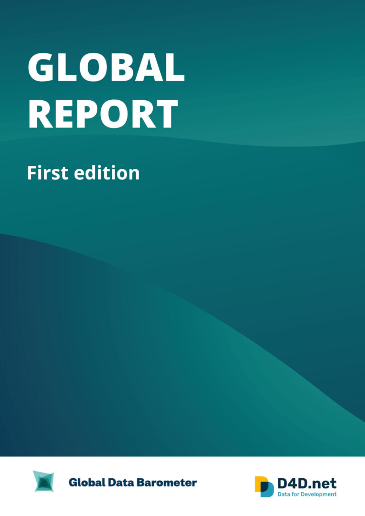 The global data barometer report cover